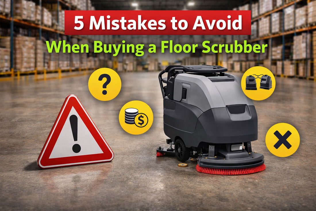 5 Mistakes to Avoid When Buying a Floor Scrubber - CleanForgeSystems