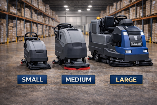 What Size Floor Scrubber Do I Need? (Simple Guide for Businesses) - CleanForgeSystems