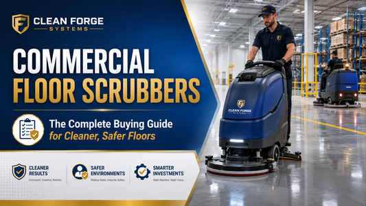 Commercial Floor Scrubbers: The Complete Buyer’s Guide for Cleaner, Safer Floors - CleanForgeSystems