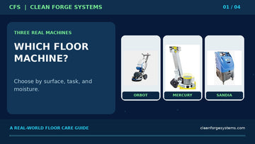 Commercial floor scrubber complete buyer guide