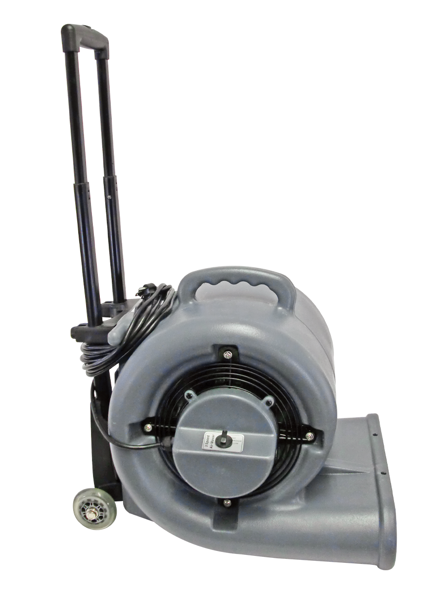 Mercury industrial air mover floor dryer for commercial cleaning and water damage restoration