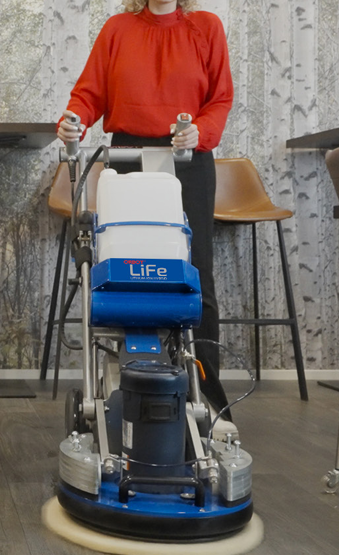 ORBOT LiFE Battery-Powered Commercial Floor Cleaning Machine