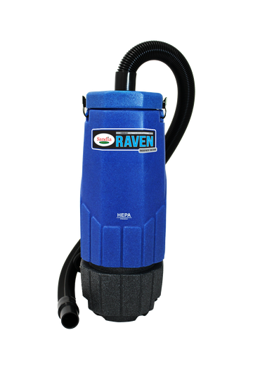 Sandia Raven 6-quart commercial backpack vacuum
